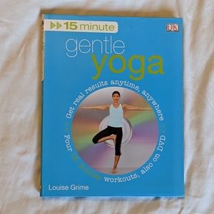 💥 15 Minute Gentle Yoga DVD & Book by Louise Grime